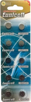 Alkalické knoflíkové baterie Eunicell AG7 (G7 / LR57 /…