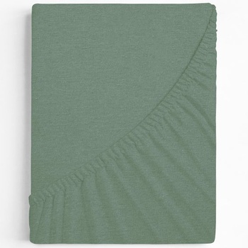 Prestieradlo Terra Beds na matrac 90x200 cm Bavlnené na matrace do 15 cm Svetlo zelené na matrac