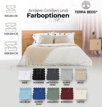 Prestieradlo Terra Beds na matrac 90x200 cm Bavlnené na matrace do 15 cm Svetlo zelené na matrac