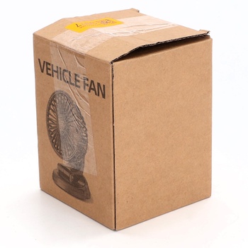 Nircho ventilátor do auta, ventilátor do auta 360 ° otočný 12V zapaľovač cigariet do auta Chladiace