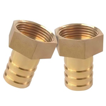 2 kusy mosazných hadicových hubic IG 1 palce, hadicová koncovka IG 1