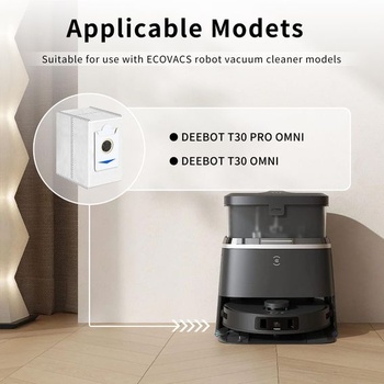 Príslušenstvo k robotickým vysávačom, balenie 6 prachových vreciek pre ECOVACS DEEBOT T30 Pre Omni,