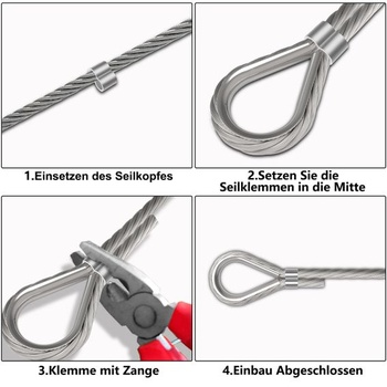 50 kusov lanových svoriek 4 mm, krimpovacích objímok, lisovacích svoriek, dvojitých objímok