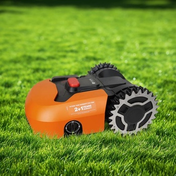 Hroty pre robotické kosačky Worx Landroid model S/M, hrúbka 2 mm, vylepšená trakcia, zapustené