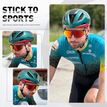 KAPVOE polarizované cyklistické okuliare pre mužov a ženy, športové slnečné okuliare, ochrana UV400,