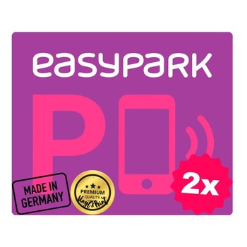 Samolepka na okno EASYPARK Easy Park – Malá samolepka na parkovaciu vinete (5 x 4 cm) na čelné sklo