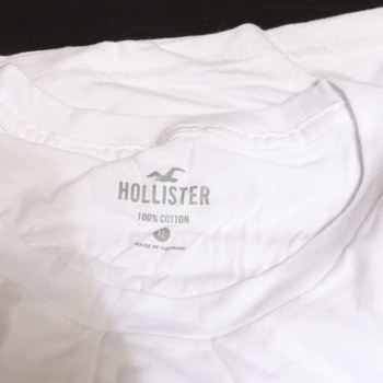 Pánske biele tričko veľ. XL Hollister