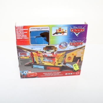 Mattel Disney Pixar Cars Umývacia sada pre závodné autá s autíčkom Bleskom McQueenom s efektom zmeny