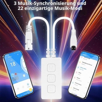 WS2812B WS2811 RGB IR diaľkové ovládanie SP611E Duálny výstup Bluetooth LED ovládač Synchronizácia