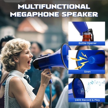 Megafón MyMealivos 30 W modrý
