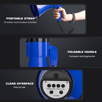 Megafón MyMealivos 30 W modrý