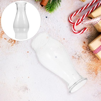 Náhradné sklo Amosfun pre olejovú lampu 7,3 cm Ø sklenené tienidlo na petrolejovú lampu vo