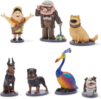 7 figurek Disney - Vzhůru do oblak