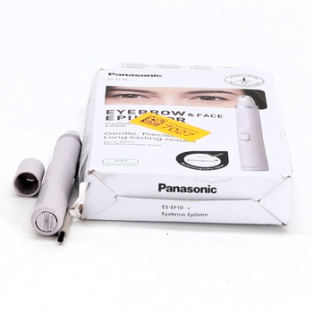 Panasonic ES-EF10-V503 epilátor na obočie a tvár pre ženy, tvarovač obočia, epilátor na obočie, LED