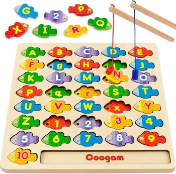 Coogam magnetická abeceda
