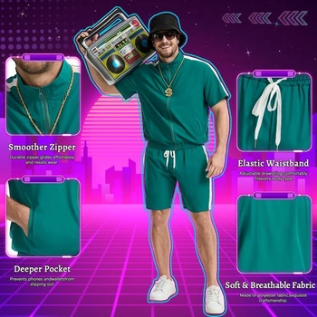 Pánsky retro kostým Crubelon veľ. M