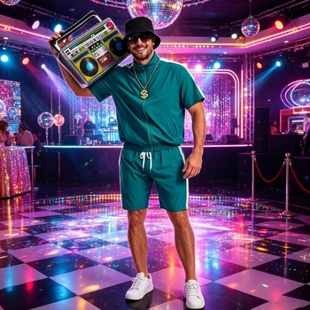 Pánsky retro kostým Crubelon veľ. M