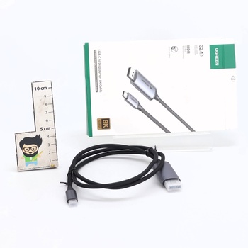 Kábel UGREEN USB C na DisplayPort 1.4 8K 60Hz 30Hz 4K 240Hz 144Hz HDR VRR Thunderbolt 4 3 DP1.4