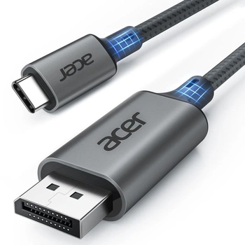 Kabel Acer USB-C DisplayPort (4K@60Hz, 2K@165Hz), kabel…