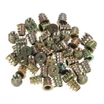 50 kusů M5 * 10mm závitových matic ze slitiny zinku,…