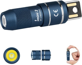 Vreckové svietidlo Olight iMini 2 Mini LED, modrá