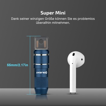 Vreckové svietidlo Olight iMini 2 Mini LED, modrá