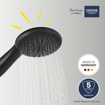 GROHE Vitalio Start 110 QuickFix - Ručná sprcha pre nízky tlak (sprchová hlavica s priemerom cca 11