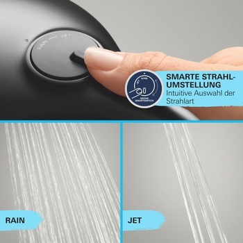 GROHE Vitalio Start 110 QuickFix - Ručná sprcha pre nízky tlak (sprchová hlavica s priemerom cca 11