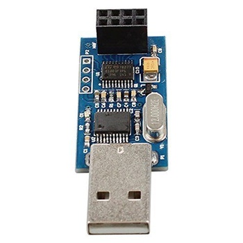 DollaTek USB k NRF24L01 modulu, bezdrôtový sériový rozhranie USB, transparentný prenos