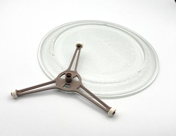 Hnací hriadeľ a tanier ELECTROTODO kompatibilný s univerzálnymi mikrovlnnými rúrami, 245 mm