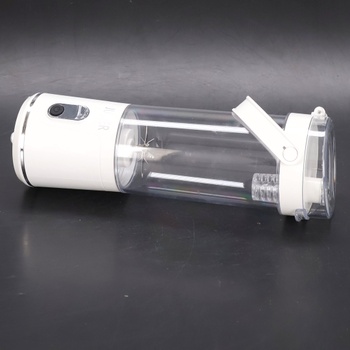 Prenosný dobíjací mini mixér s objemom 600 ml s digitálnym displejom, 12čepelový prenosný mixér na