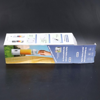 Prenosný dobíjací mini mixér s objemom 600 ml s digitálnym displejom, 12čepelový prenosný mixér na