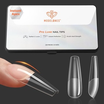 Modelones Nail Tips 120 kusov - Sada gélových tipov na…