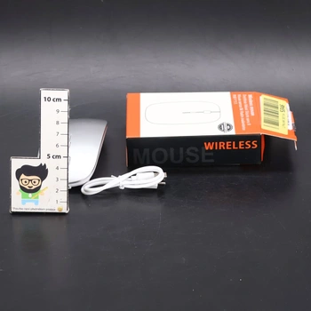 Bezdrôtová myš RaceGT USB-C a USB-A, dobíjacia myš 2,4 GHz, tiché klikanie, 3 nastaviteľné úrovne DPI