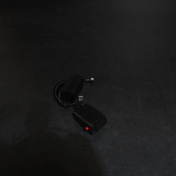 Megafon se sirénou LTC bíločervený USB