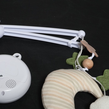 COTTONBEBE Detský mobil, hudobný box s 35 skladbami, nastaviteľná hlasitosť, jednoduchá inštalácia,