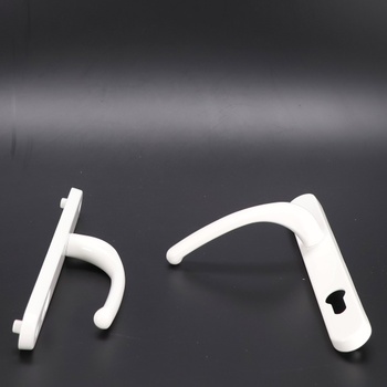 Sada dveřních klik Fab & Fix PVC 92 PZ bílá