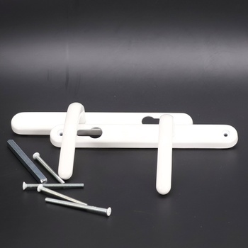 Sada dverových kľučiek Fab & Fix PVC 92 PZ biela