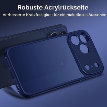 Puzdro ivoler pre iPhone 17 Pro, [vojenský štandard] nárazuvzdorné a proti poškriabaniu odolné