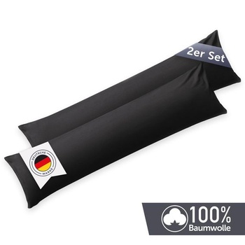 Obliečka na vankúš Blumtal na spanie na boku - 40 x 145 cm, 2 kusy - certifikované Oeko-TEX. Obliečky