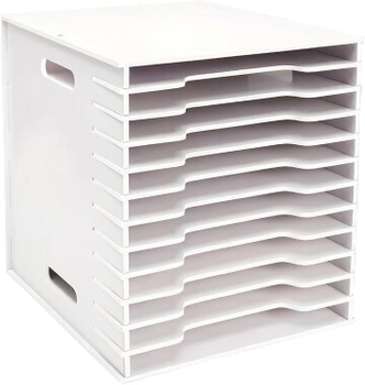 Organizér Outsovel na papiere, biely