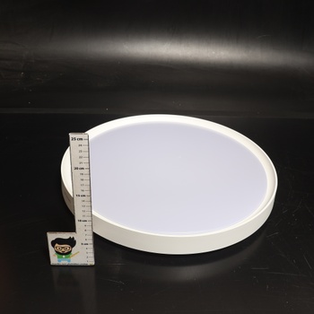 Ventilátor Cecotec so svetlom čiernobiely