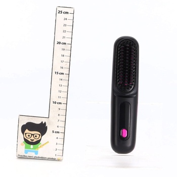 Stylingová kefa na krátke vlasy, elektrická kefa, žehliaca kefa Go Brush Pro, bezdrôtová, 3