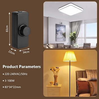 LED káblový stmievač Axfee