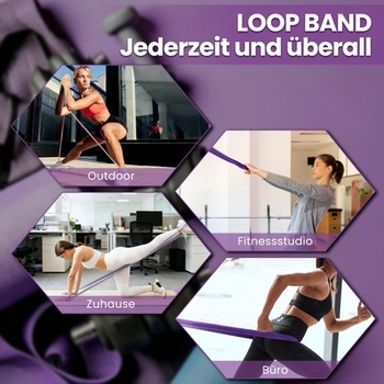 Fitness gumy – súprava 4stupňových odporových gúm s kotvou do dverí, odporové gumy na zhyby, silový