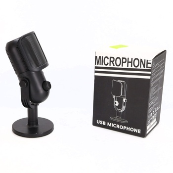 Mikrofon GUEVWES ZTD39, USB, černý