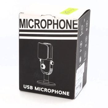Mikrofon GUEVWES ZTD39, USB, černý