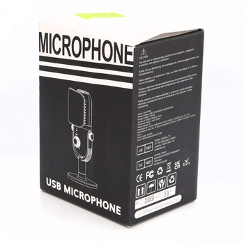 Mikrofon GUEVWES ZTD39, USB, černý