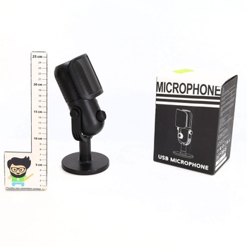 Mikrofon GUEVWES ZTD39, USB, černý