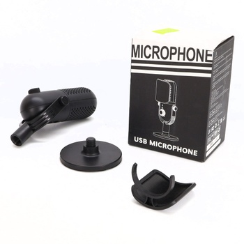 Mikrofon GUEVWES ZTD39, USB, černý